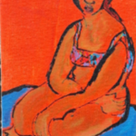 Acryl schilderij op canvas, Maya Wildevuur, 2004